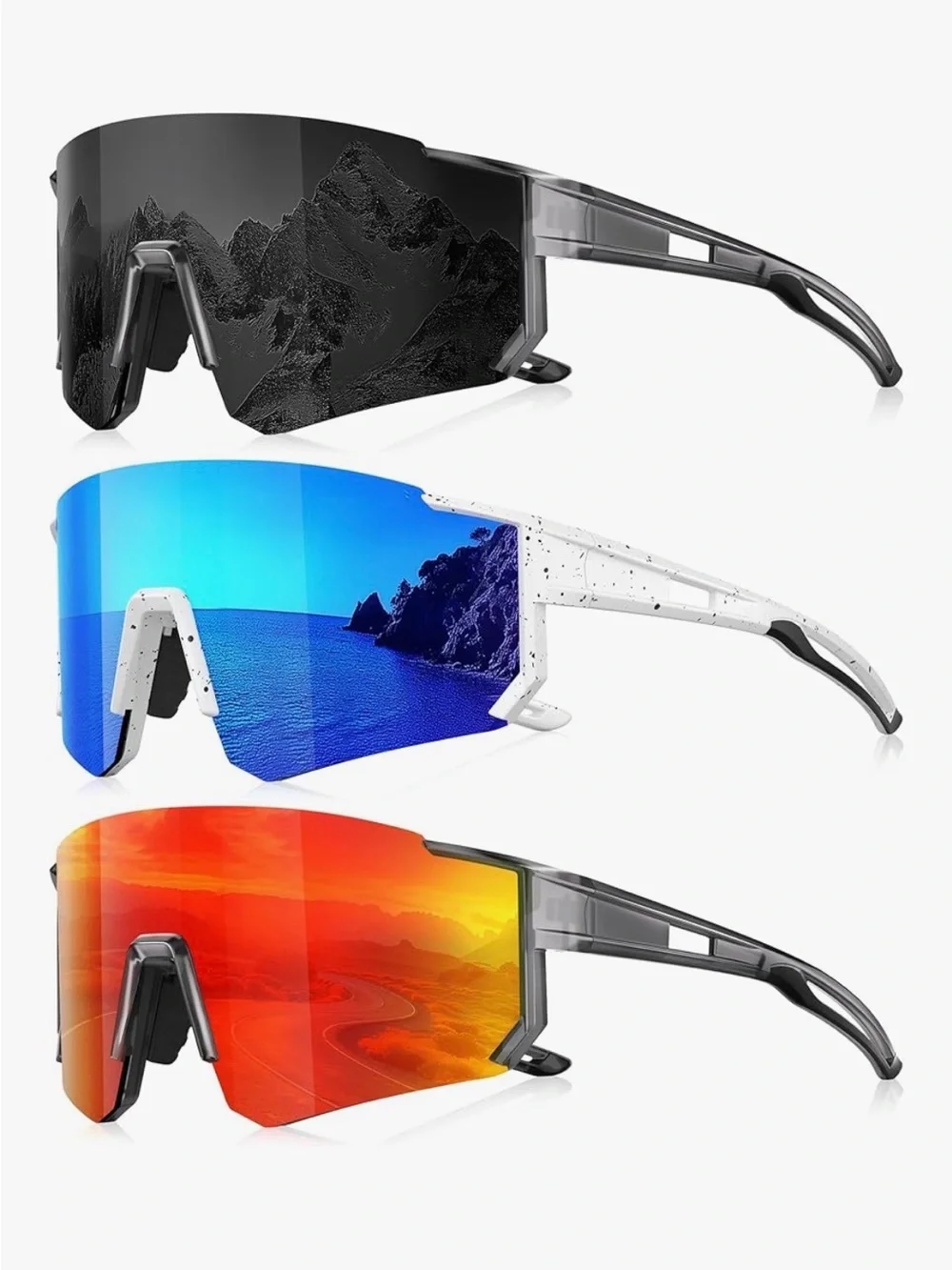 HD Polarized Sports Sunglasses - Multiple colors  request  availability. Unisex